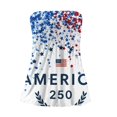 thumbnail image 6 of Womens Tube Tops Strapless Bandeau Tops Backless Sexy Tank Tops Smocked Ruffled Backless Tanks American Flag Shirt Cute Summer Style Beige L, 6 of 6