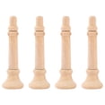 thumbnail image 1 of Shisuyan 4pcs Diy Wooden Horn For Safe Craft Materials Musical Playthings For Creative Fun For Artistic Projects, 1 of 8