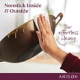 thumbnail image 6 of Anolon Advanced Home Hard Anodized Nonstick Wok/Stir Fry with Lid and Cooking Tool, 14 Inch, Bronze, 6 of 9