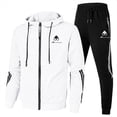 thumbnail image 2 of 2024 Nueva primavera otoño ropa para hombre sudaderas con capucha pantalones conjuntos de dos piezas tendencia de moda hip hop chándal sudaderas ropa deportiva, 2 of 3