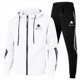 thumbnail image 3 of 2024 Nueva primavera otoño ropa para hombre sudaderas con capucha pantalones conjuntos de dos piezas tendencia de moda hip hop chándal sudaderas ropa deportiva, 3 of 4