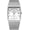 Silver, variant on Men’s Rectangular Quartz Wrist Watch with Date Display, Adjustable Stainless Steel Mesh Strap Daily Splash Resistant Thin Dial Watch