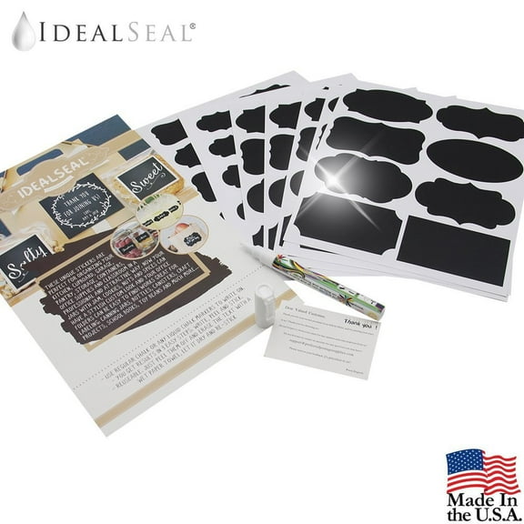 73 Premium Reusable Chalkboard Labels with (DUAL TIP BULLET CHISEL) 3MM White Chalk Marker for Labeling