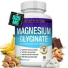 Toplux Magnesium Glycinate Complex 525 mg High Absorption Chelated Formula 90 Capsules