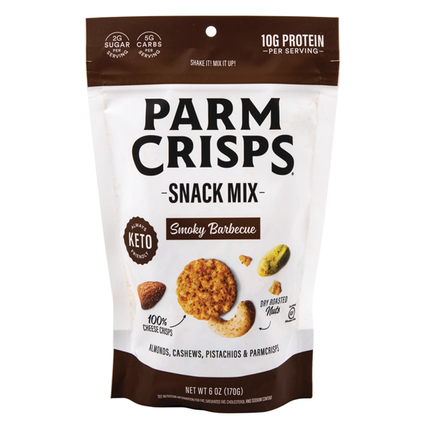 Parm Crisps Smoky Barbecue Snack Mix, 6 oz [Pack of 12]