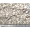 thumbnail image 3 of Soimoi Cotton Duck Fabric Leaves & Paisley Block Print Fabric by The Yard 56 Inch Wide, 3 of 3