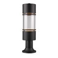 thumbnail image 1 of Z-Lite Luminata Extérieur LED Post Mount Lumière en Clair et Noir, 1 of 1