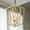 Golden, variant on ACE-LIGHTS,4-Light Farmhouse Kitchen Chandeliers(Bulbs Not Included),Vintage Cage Light Fixture,Height Adjustable Chandeliers for Dining Room,Hallway,Foyer,Entryway(Black+Golden)