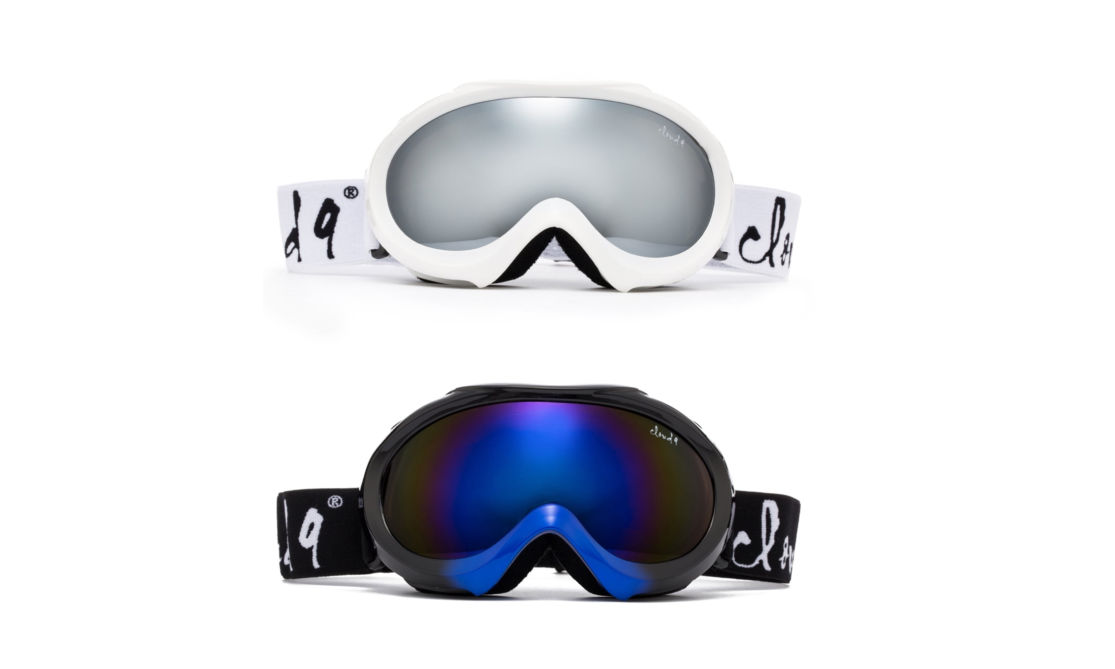 Cloud 9 Professional Kids Boys and Girls Snow Goggles "Shifty" Anti-Fog Dual Lens UV400 Protection Triple... by