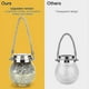 thumbnail image 3 of Solar Lanterns Outdoor, 2 Pack Hanging Solar Garden Lanterns with 30 LED, 3 of 5