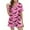 35-Light Pink, variant on Women Pajamas Sets Silk Satin 2 Piece Short Sleeve Silky Pj Short Set Collar Graphic Printed Lounge Wear Soft Comfy Gothic Sleepwear with Pockets