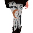 thumbnail image 2 of Halloween Orange Workout Leggings for Women Polyester,Spandex High Waisted Full Length Buttery Soft Yoga Pants for Workout Athletic Daily 2XL, 2 of 4