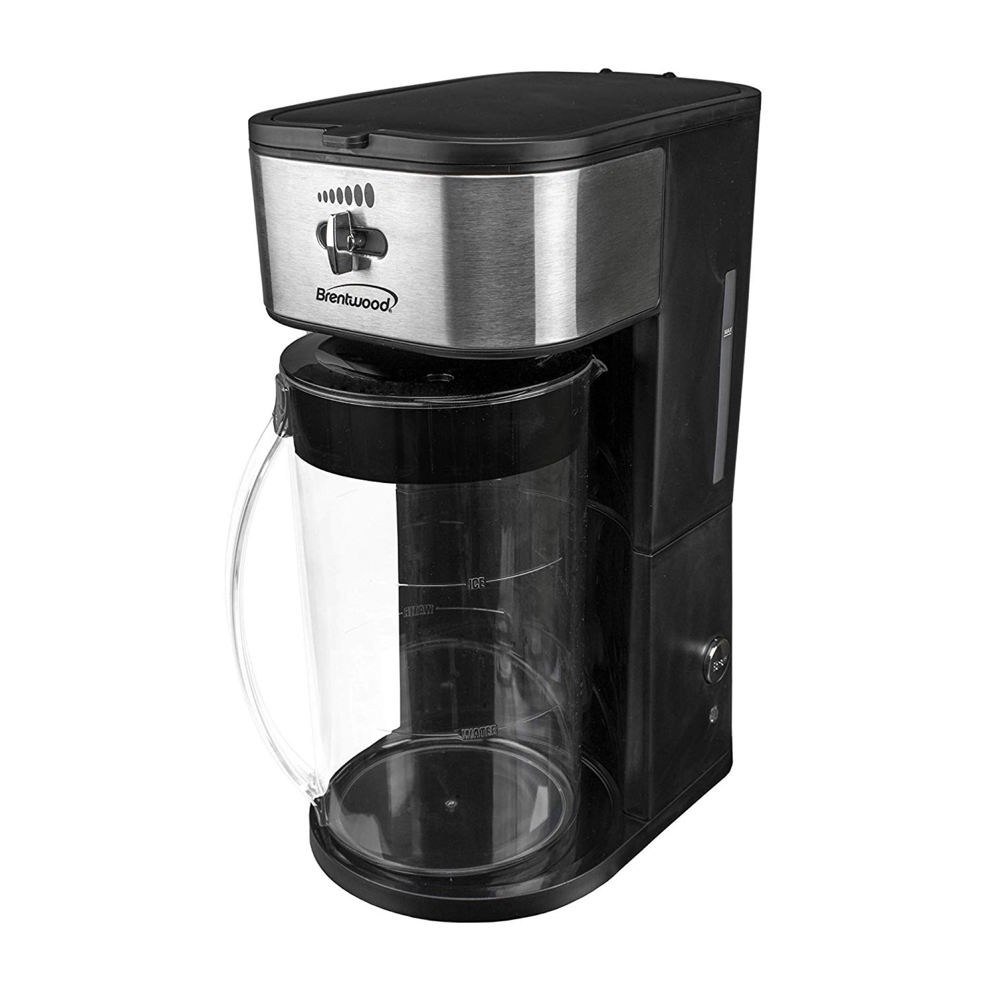 Brentwood KT2150BK Iced Tea and Coffee Maker with 64oz Pitcher, Black