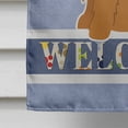 thumbnail image 4 of Carolines Treasures BB5676CHF Cocker Spaniel Red Welcome Flag Canvas House Size, 4 of 4