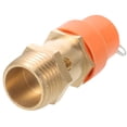 thumbnail image 4 of FRCOLOR kit de Réparation de Réservoir d'Air Valve de Sécurité Compresseur d'Air Valve de Contrôle Valve de Décharge Professionnelle 1/2 Pouce, 2.36"X1.18"X1.18 Pouces, 4 of 5