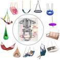 thumbnail image 4 of Juego de perchas giratorias Dakzhou de acero inoxidable con capacidad de 1500 libras, 4 of 7