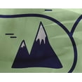 thumbnail image 5 of oneOone Georgette Viscose Light Green Fabric Mountain Pattern Fabric For Sewing Printed Craft Fabric By The Yard 42 Inch Wide, 5 of 5