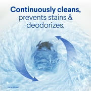 Clorox Bleach and Blue Toilet Bowl Cleaner Tablets, Rain Clean, 4 Count