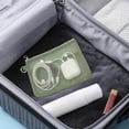 thumbnail image 6 of Small Mesh Travel Pouch Portable Mini Organizer Bag For Sundries Zippered Mesh Cosmetic Bag Lightweight Pouch For Coin Cards And Documents, 6 of 6