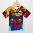 thumbnail image 3 of Kids Blox Fruit T-Shirts, Youth VenomFruit T-Shirts, Casual Crew Neck Shirts for Boys Girls, Fashion 3D Print Short Sleeve Tee, 3 of 9