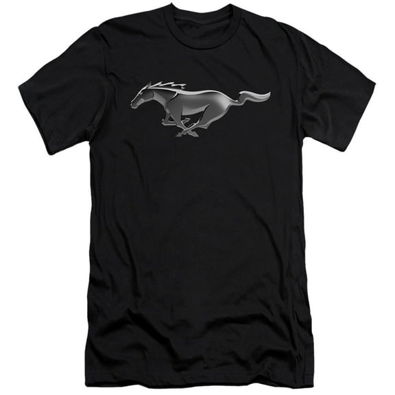 Ford Mustang Modern Mustang HBO S/S Adult 30/1 T-Shirt Black