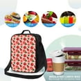 thumbnail image 4 of Pofeuu Tomatoes Print Lunch Bag Women Insulated Lunch Box Reusable Leakproof Large Spacious Cooler Tote for Women Men, 4 of 7
