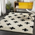 thumbnail image 3 of Gibraltar GIB-2302 8' x 10' Rug in Cream and Black, 3 of 7