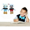 thumbnail image 5 of Peluche de Cuphead y Mugman de 9,8 pulgadas, peluche suave de Adventure Mecup y Brocup, 5 of 5