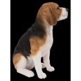 thumbnail image 2 of Hi-Line Gifts 14.75" Beagle Dog Sitting Outdoor Garden Statue, 2 of 5