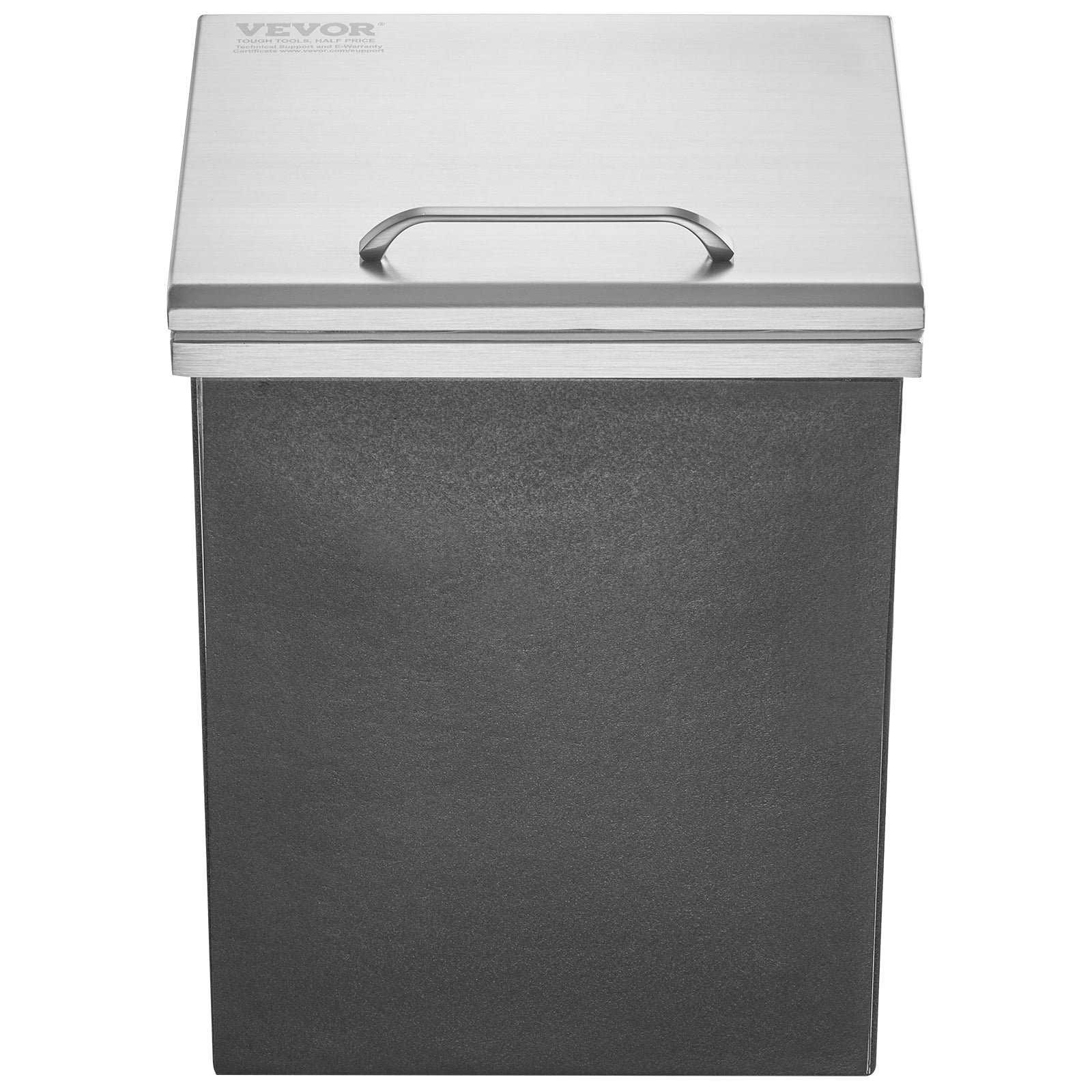 KFFKFF 14"x12"x18" Drop in Ice Chest Ice Cooler Ice Bin Stainless Steel w/Cover