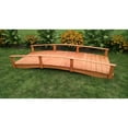 thumbnail image 1 of A and L Furniture Cedar Oriental Garden Bridge, 1 of 6