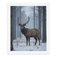 thumbnail image 5 of Paint By Numbers Kit for Adults Beginner - DIY Snowy Forest Elk Serenity Canvas Painting Kits for Adults, Frameless Paint By Number for Adults for Home Wall Decor 16x20 Inch, 5 of 7