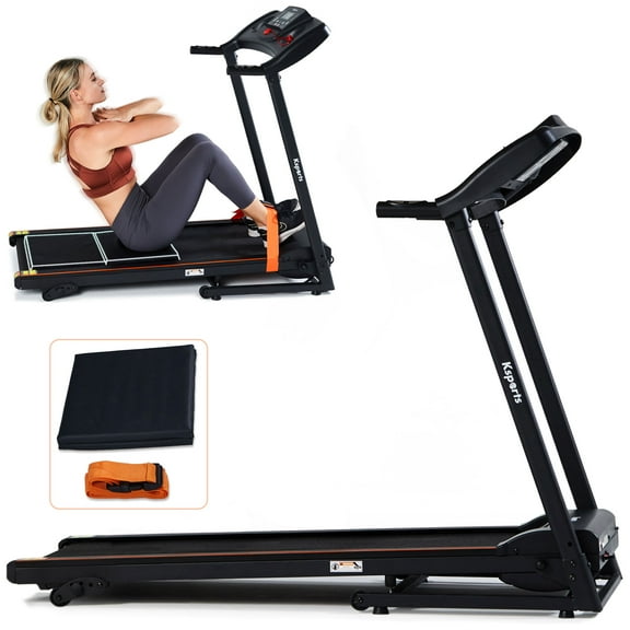 Open Box Ksports Multi-Functional Treadmill Cardio Strength Workout Set