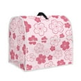 thumbnail image 3 of ZIATUBLES Cherry Blossom Pink Stand Mixer Dust Cover Multi-Functional Kitchen Appliance Accessories with Front Pockets and Top Handle Washable Home Decor Easy to Clean, 3 of 7