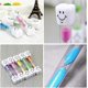 thumbnail image 2 of Qpower Smiley Tooth Brushing Sand Timer Set for Kids and Teens Assorted Colors (3min, 7pcs), 2 of 5