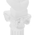 thumbnail image 5 of KALLORY White Resin Roman Column Figurine Set, Elegant Sculpture for Teacher Desk, Office, Home and Room Decoration, 5 of 8