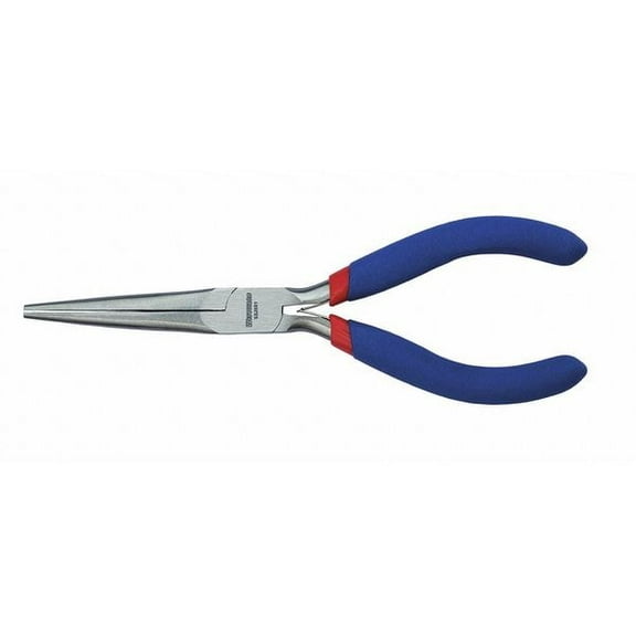 Westward 5 7/8 in Needle Nose Plier Dipped Handle 53JX01