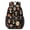 Mushroom and Lobster, variant on Mushroom and Lobster Black Pattern 17" School Backpacks for Teens,Waterproof Oxford Fabric,S-Shape Padded Straps for School,Travel,Hiking,Camping