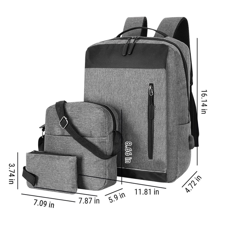 crossbody travel bag with laptop compartment Connect Lightweight material Men’s Carry On Travel Backpack