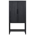 thumbnail image 3 of Miekor Furniture Sophisticated Oak Veneer Cabinet with multiple storage functions,Suitable for Study,Entryway, Hallway, Living Room, Foyer 66396, 3 of 11