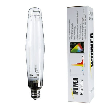 iPower 1000 Watt High Pressure Sodium Super HPS Grow Light Lamp Bulb Fully