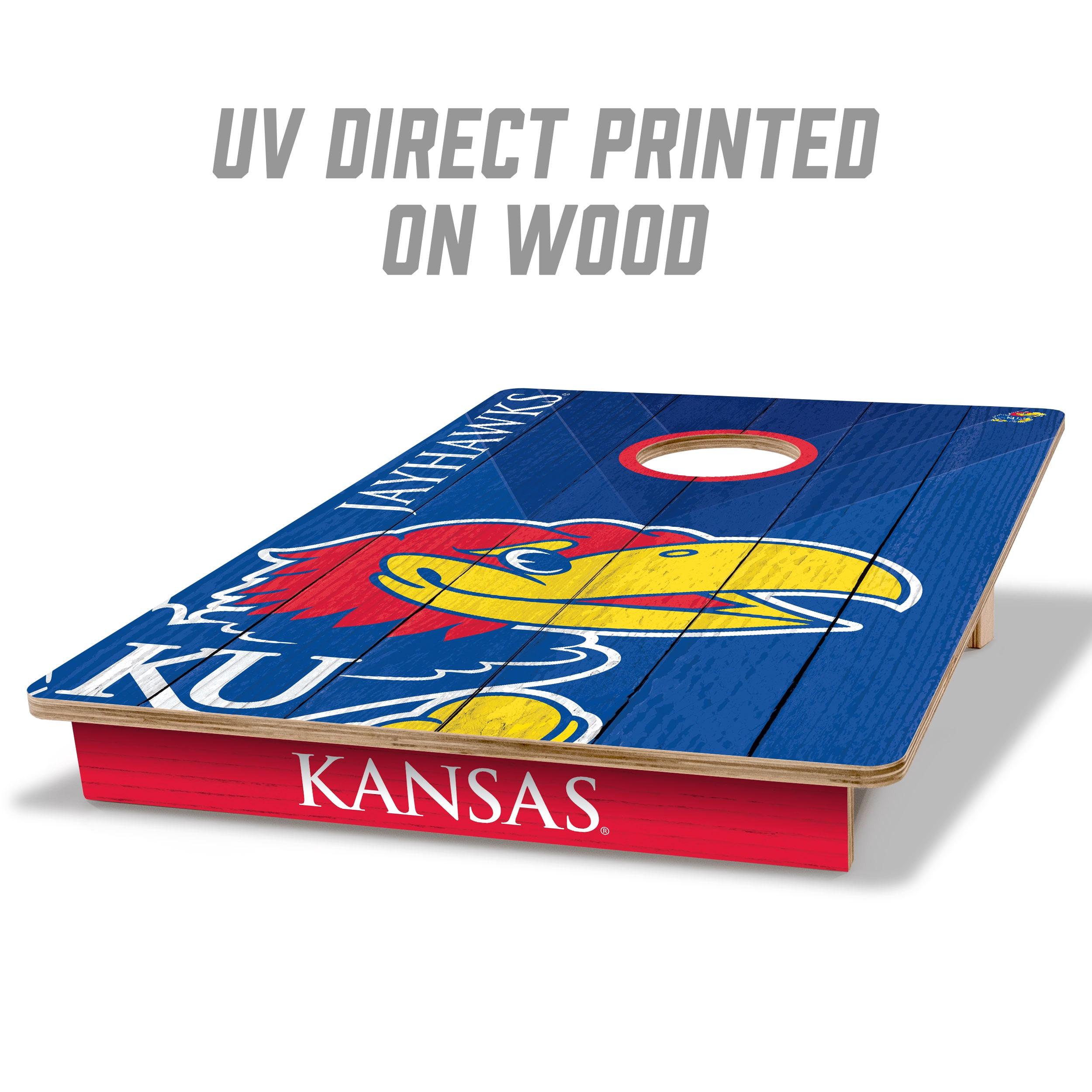 YouTheFan NCAA Kansas Jayhawks 2' x 3' Cornhole Game
