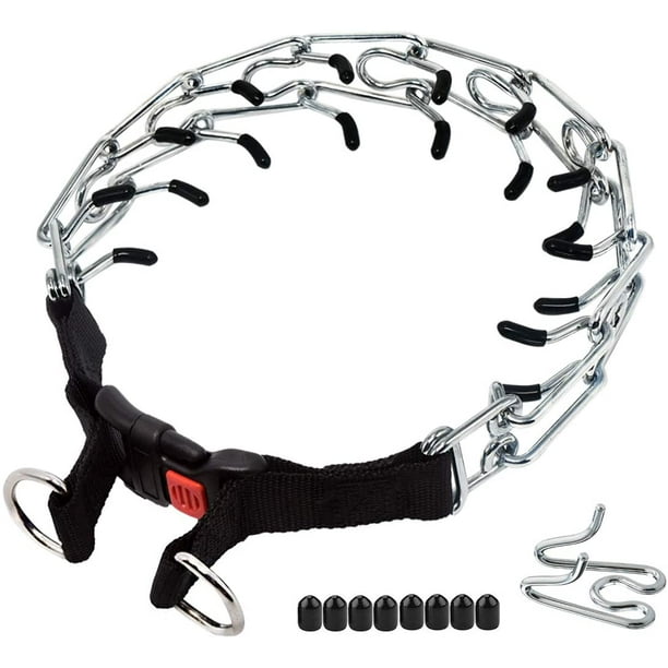 Prong Collar Pinch Collar for Dogs Small Medium Large with Quick
