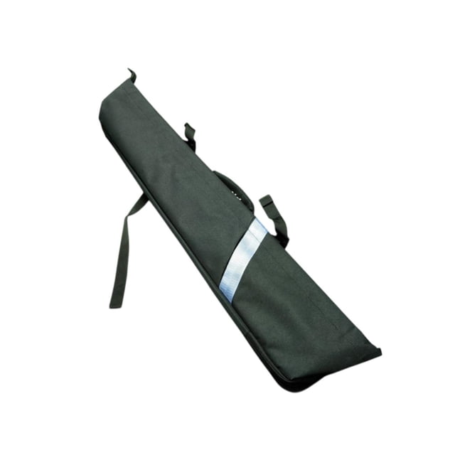 Estuche para tacos de billar, bolsa de almacenamiento de 7 agujeros, estuche ligero para tacos de billar de 1/2 pulgada. Negro