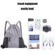 thumbnail image 5 of Mochila con cordón ajustable (1 unidad) mochila deportiva de 45 x 39 cm mochila de poliéster para artículos esenciales del gimnasio almacenamiento duradero para equipos de estilo de, 5 of 8