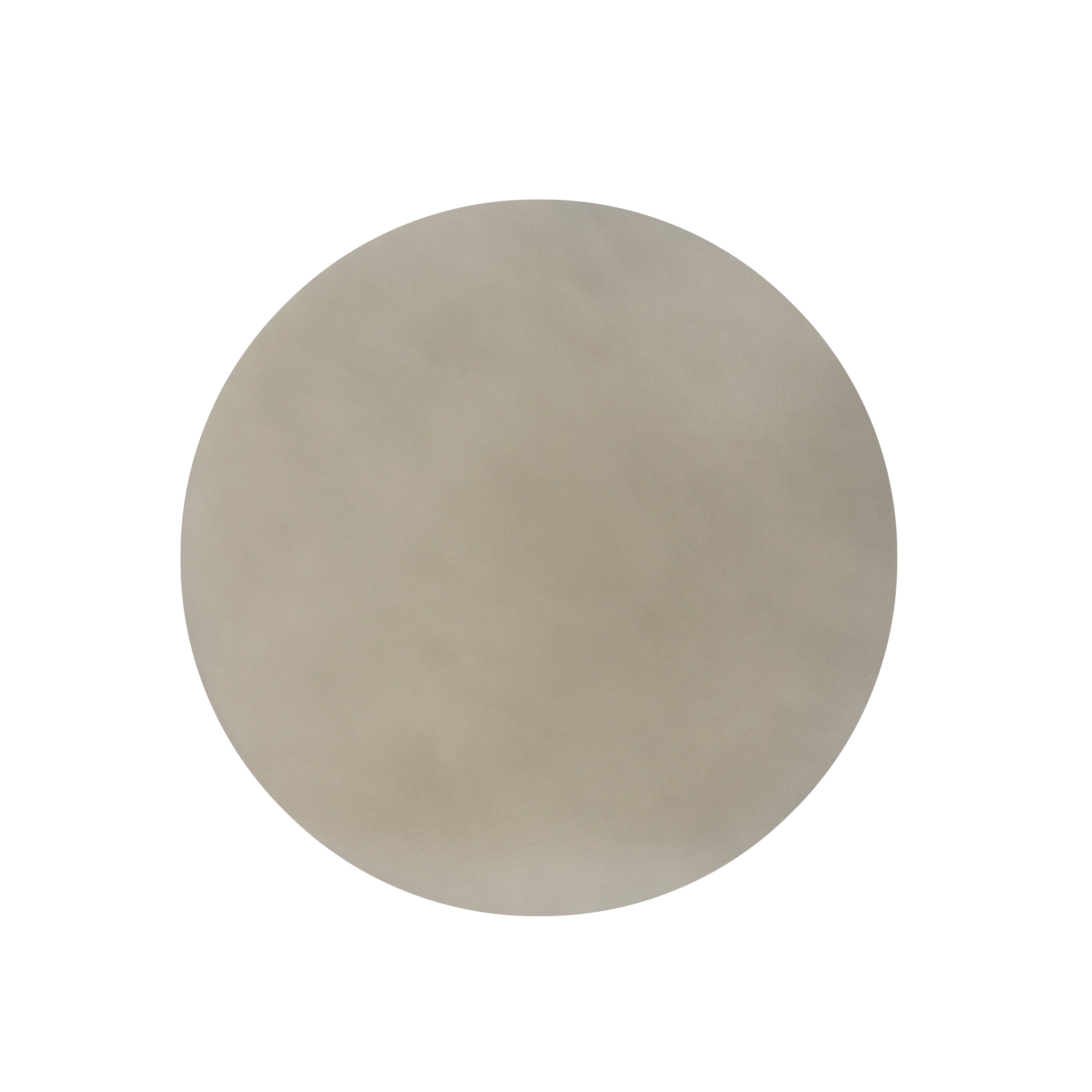 Euroco Outdoor LightWeight Concrete Side Table,Round Top MGO End Table for Patio,Garden, Living Room,Light Grey
