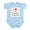 Sky Blue, variant on CafePress - I Love My Mommy & Daddy Infant Bodysuit - Baby Light Bodysuit, Size Newborn - 24 Months