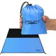 thumbnail image 1 of Manta de pícnic con bolsillo Frelaxy, 145 x 152 cm, impermeable y resistente a la arena, 1 of 7