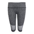 thumbnail image 2 of Pantalones cortos Macarena Gym Yoga Half Pants gris para mujer, 2 of 8