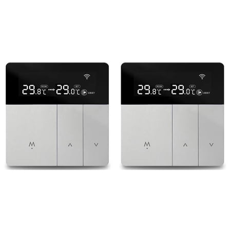 2X AVATTO Tuya WiFi Smart Thermostat Temperature Controller 100-240 V Remote Electric Control, Home Yandex